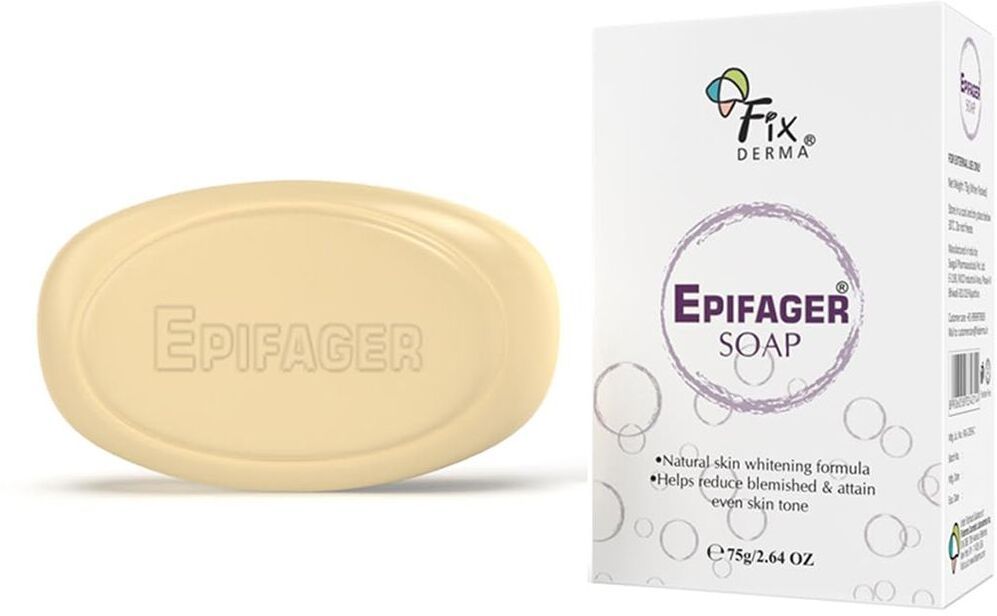 fixderma Kojic Acid Soap, Epifager Soap, Fades Dark Spots, Brighten & Lighten the Skin-picture-3