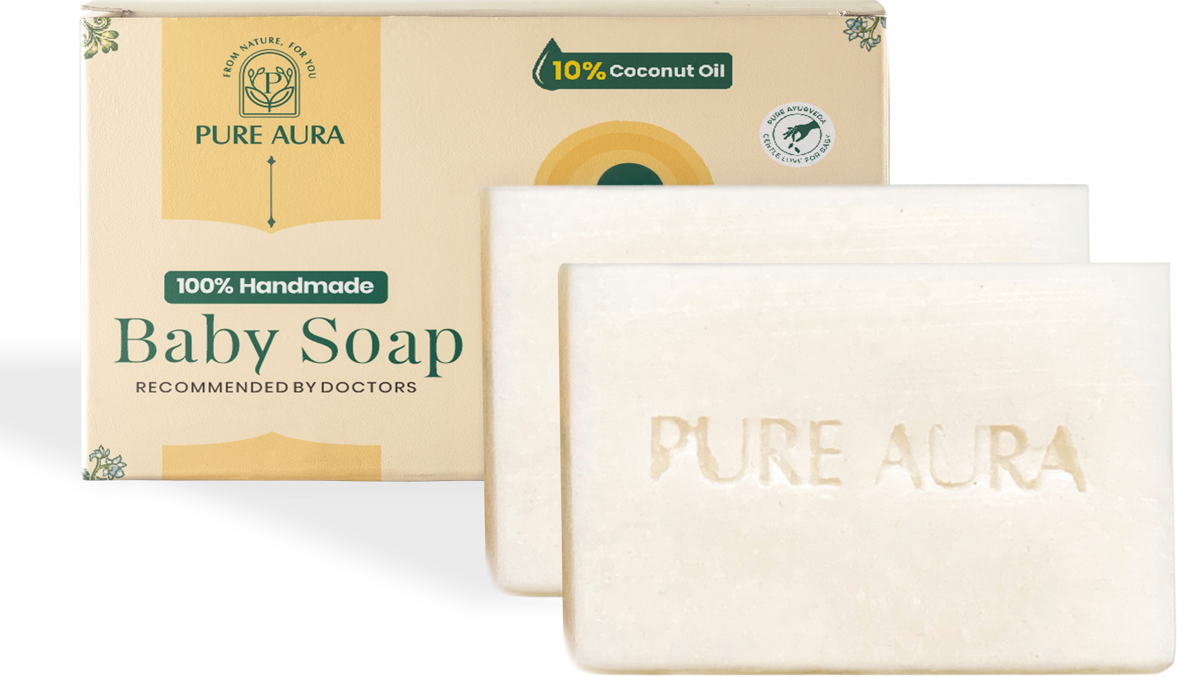 pure aura Baby Soap 100g each (Pack of 2) – Gentle Care with Natural Ingredients-picture-22