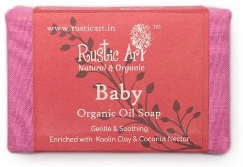 rustic art Organic Baby Soap |Handmade|Cold Processed|With Coconut Nectar & Coconut Milk|Lavender & Turmeric|-picture-12