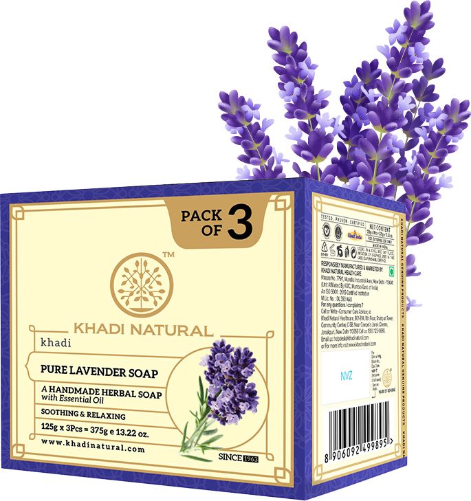 khadi natural Organic Pure Lavender Soap-picture-21