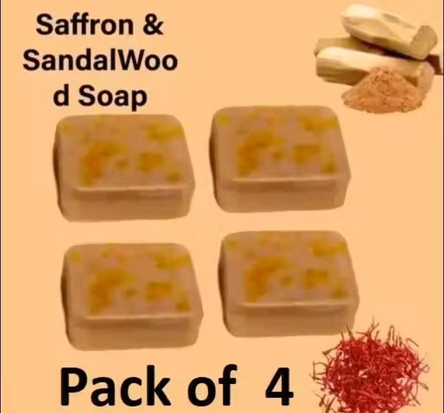 aenique Royal Glow Saffron & Sandalwood Soap-picture-0
