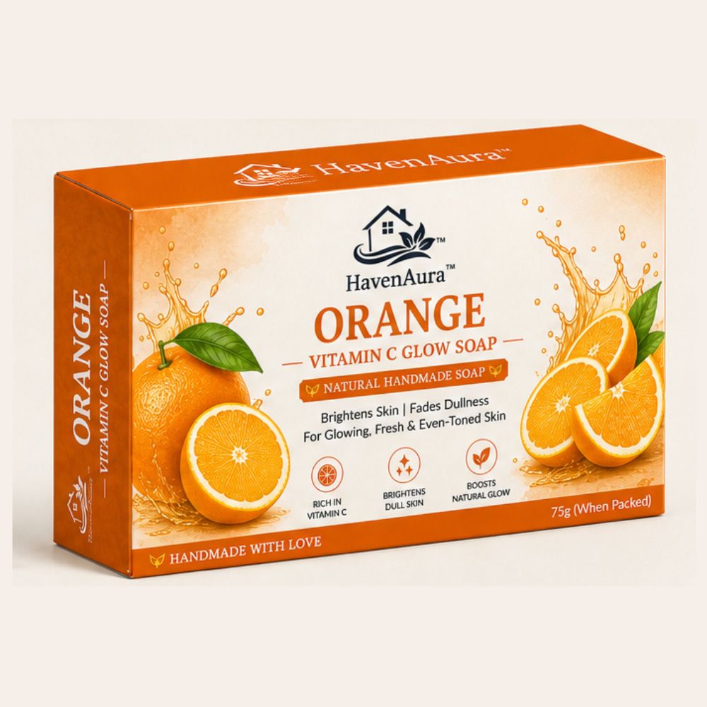 haven aura ORANGE VITAMIN C GLOW SOAP-picture-16