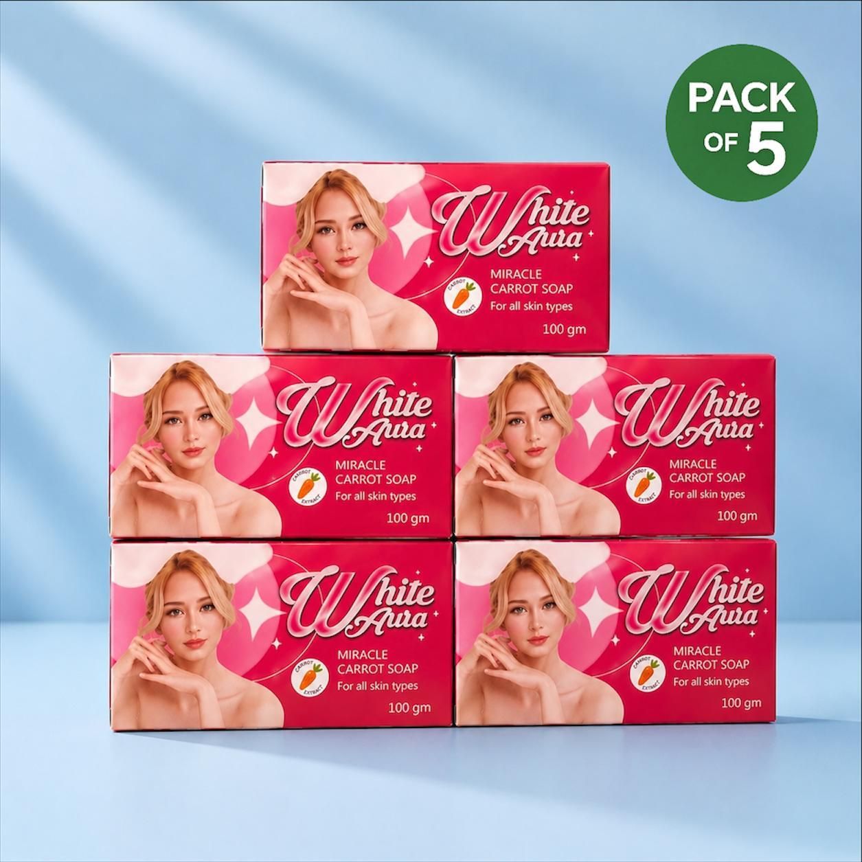 white aura Herbal Beauty Soap for Daily Bathing-picture-34