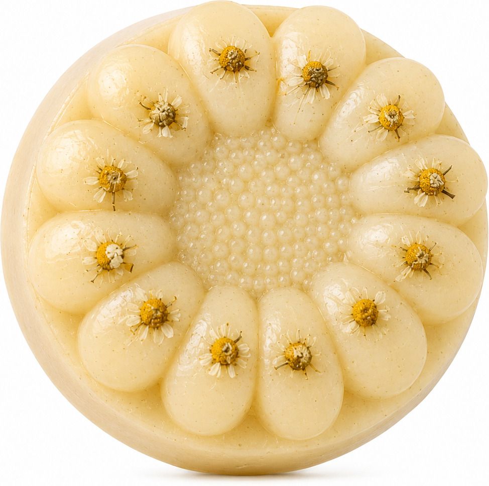 Chamomile Goat Milk Handmade Ayurvedic Soap for Gentle Cleansing and Skin Care-image-18