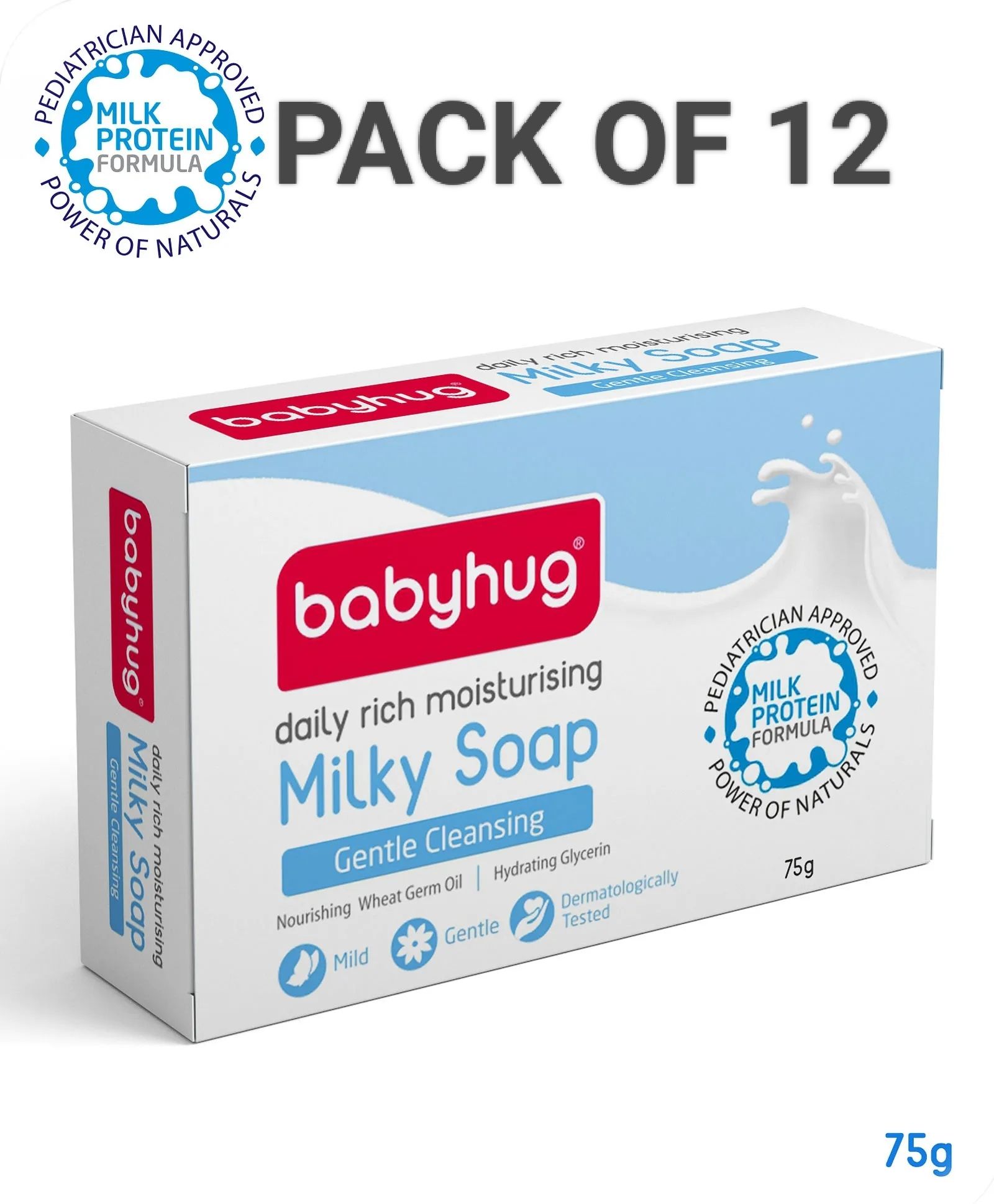 babyhug Baby bath Baby Soap Pack of 12 For Baby body Wash-picture-38