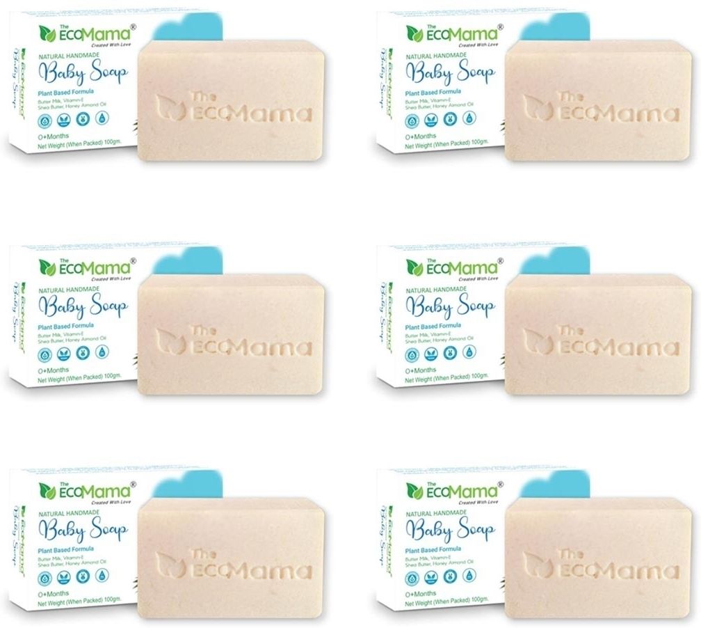 Tear Free Moisturizing Baby Soap - Pack of 6 (100 gm Each)-image-1
