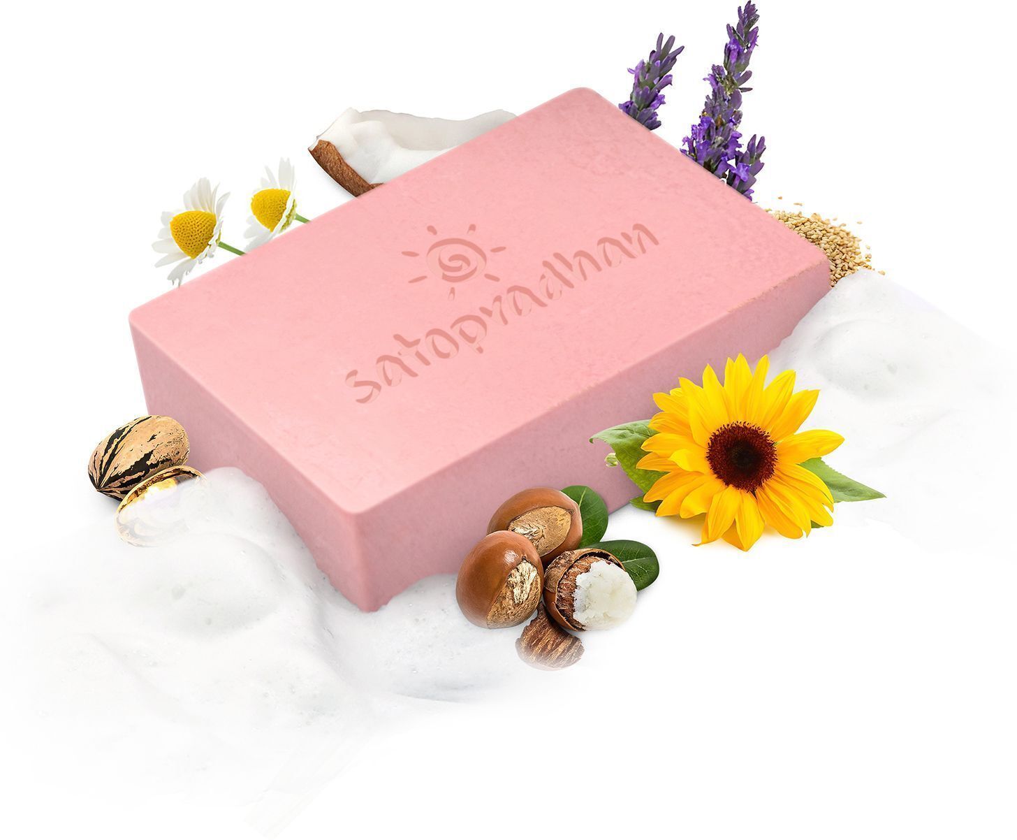 satopradhan Moisturising Baby Soap for Sensitive Skin, Handmade with Shea Butter-picture-13