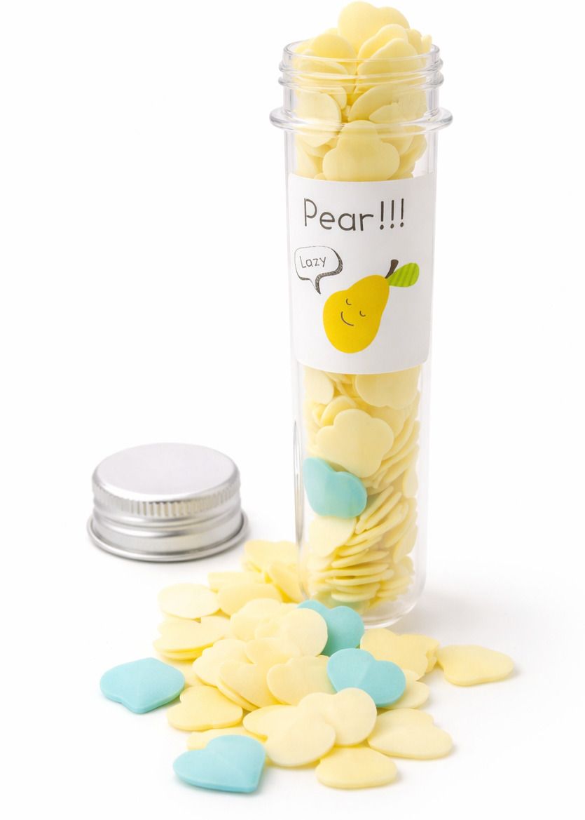 Portable Heart-Shaped Paper Soap Flakes with Tube-image-48