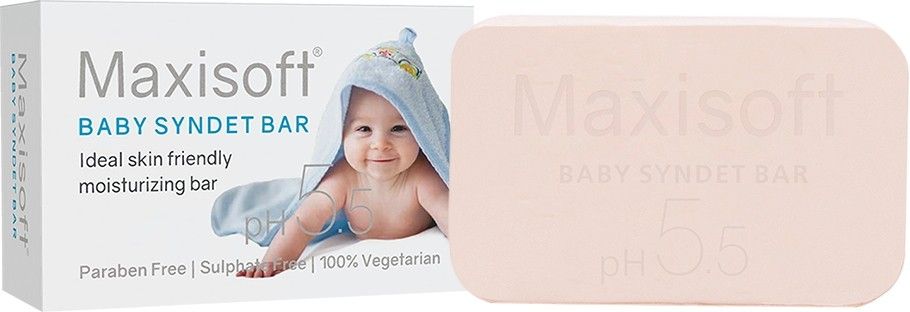 maxisoft Baby Syndet Bar 75 gm | Aloe Vera, Vitamin E & Avocado Oil | pH 5.5-picture-23
