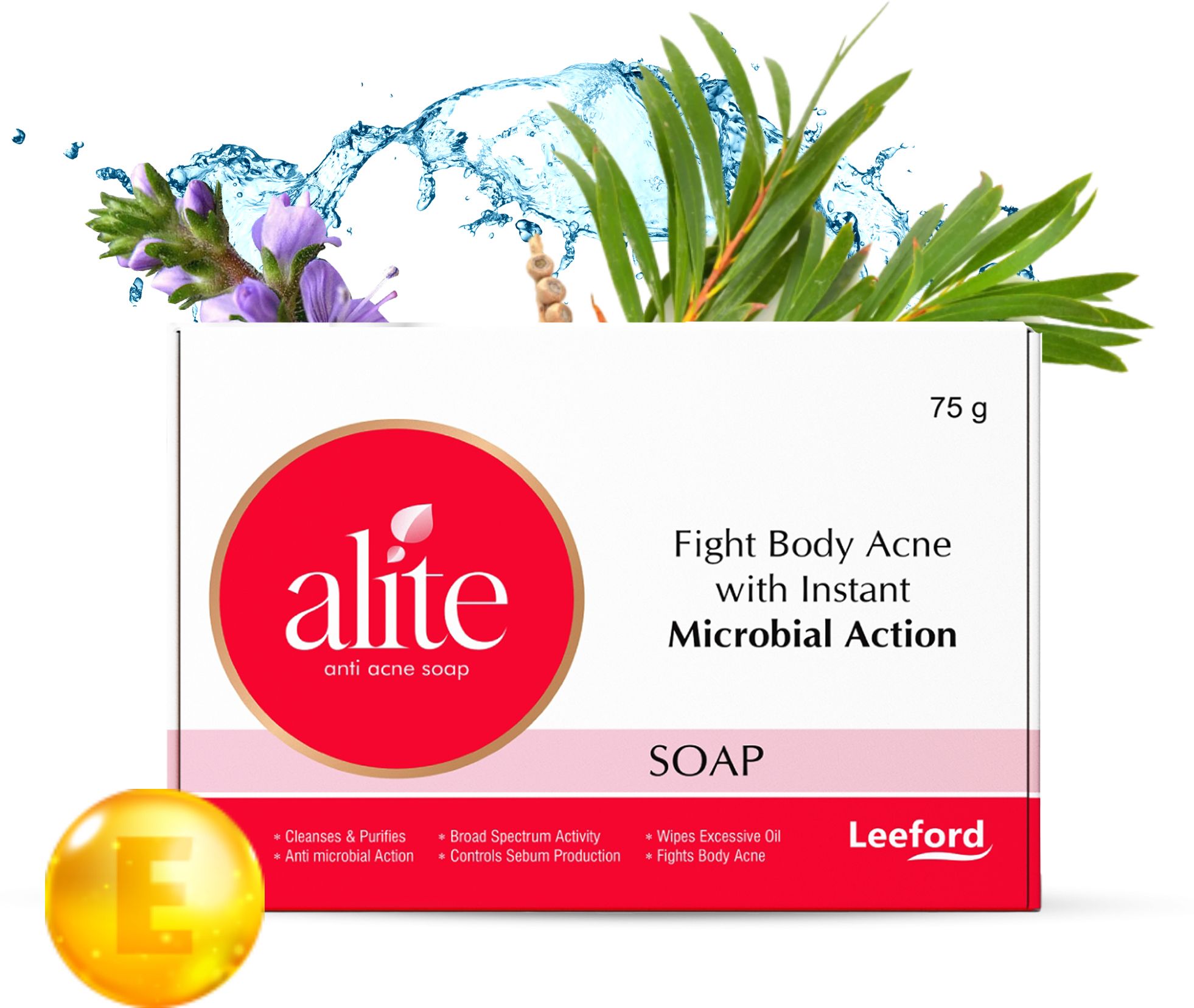 Anti Acne Soap With Tea Tree Oil & Salicylic Acid Full-body Cleansing-image-24