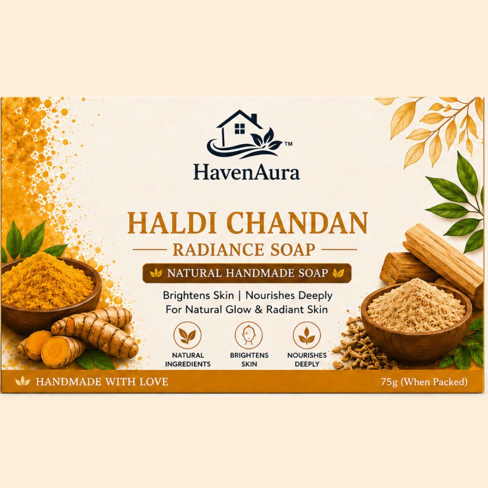 haven aura HALDI CHANDAN REDIENCE SOAP-picture-19