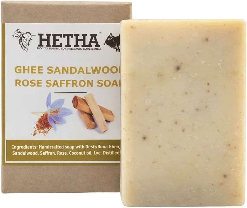 hetha Ghee Sandalwood Rose Saffron Soap-picture-44