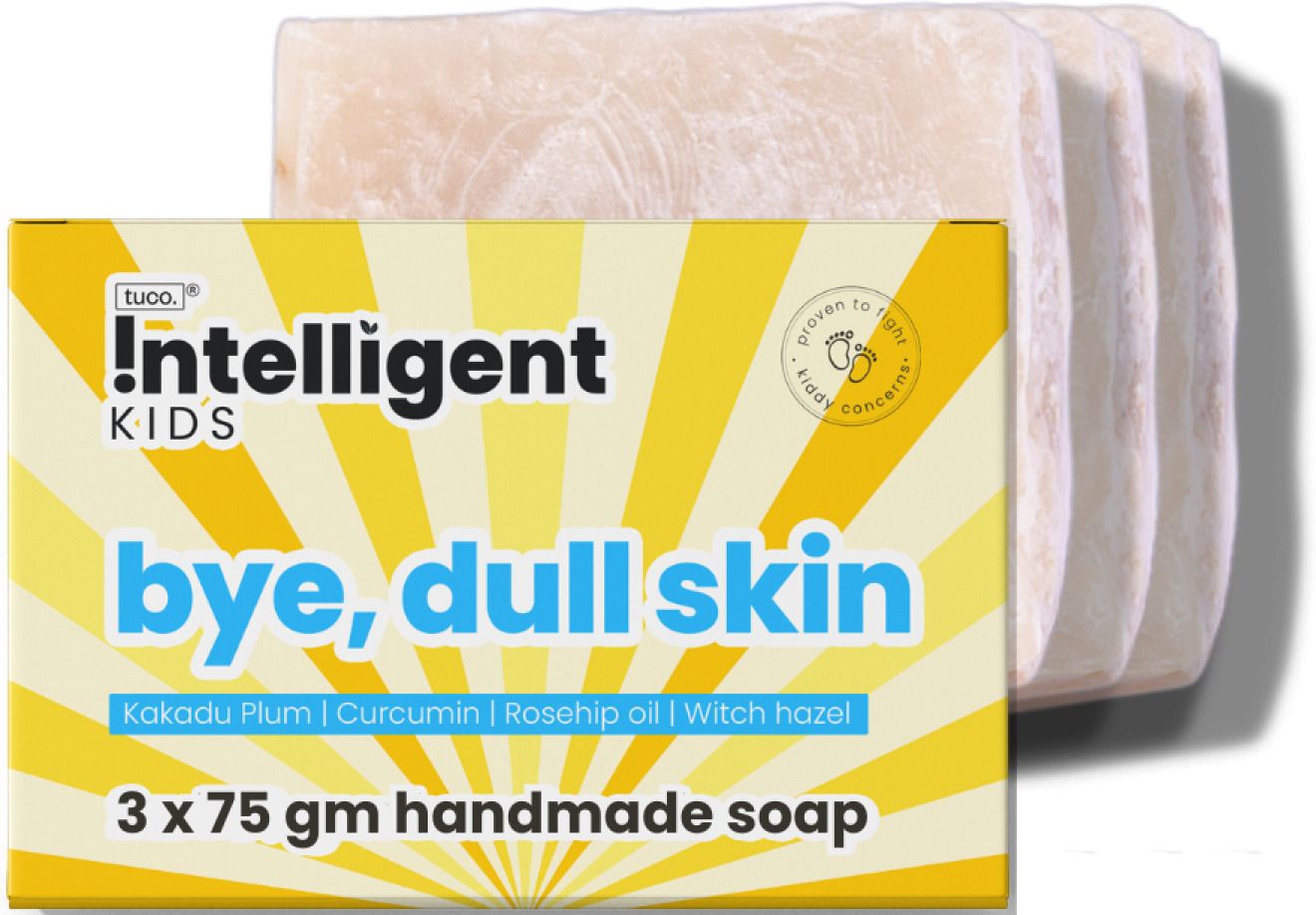 tuco Intelligent Kids Dull Skin Soap, with Turmeric to brighten dull & tanned skin-picture-12