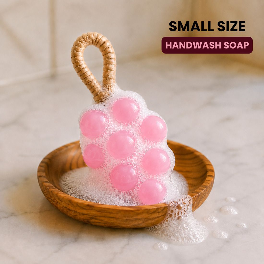 Pink Grape Hand Wash Soap Moisturizing Glycerin Bubble Bath Soap-image-48