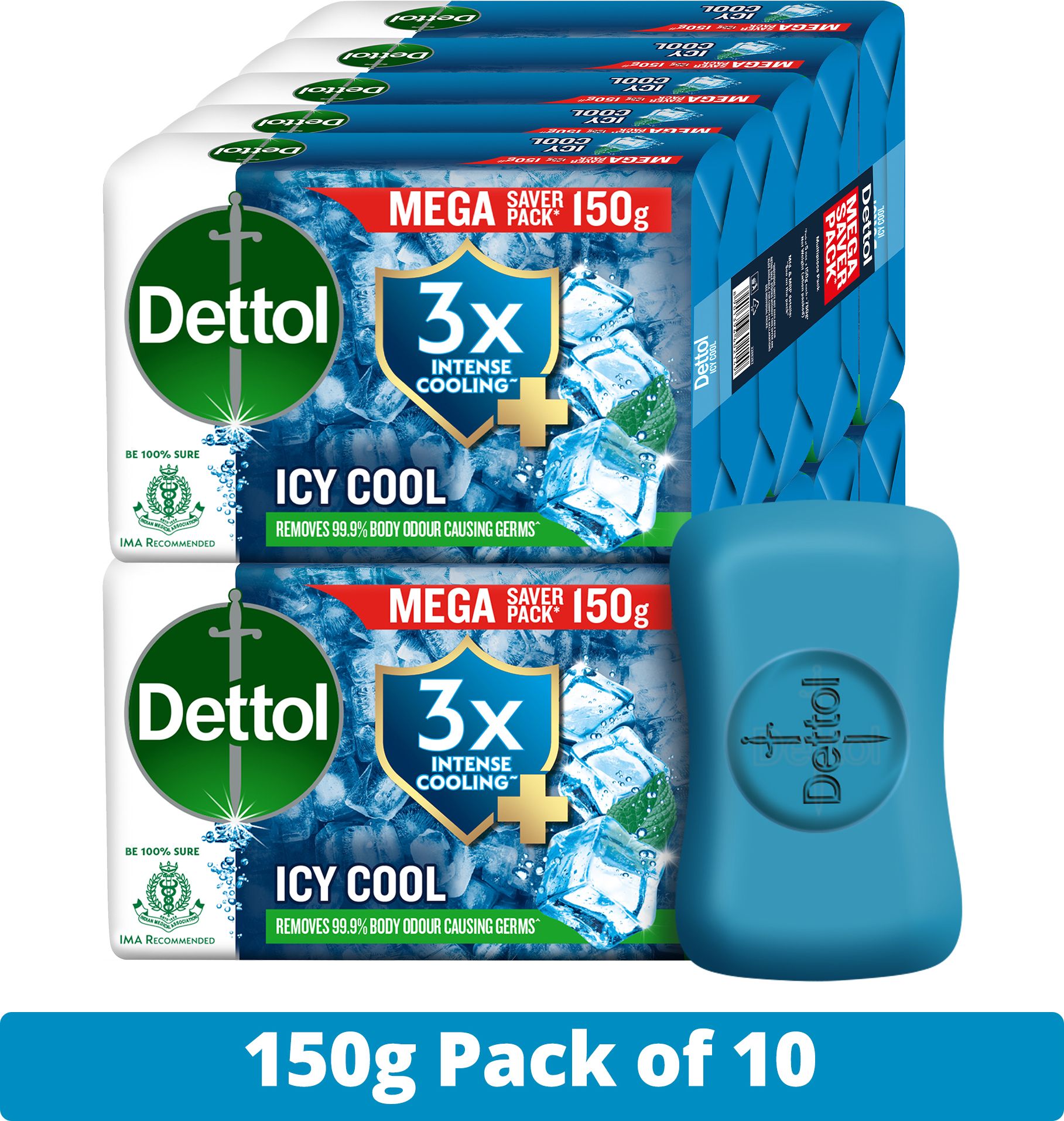 Icy Cool Bathing Soap Bar With 3X Menthol-image-21