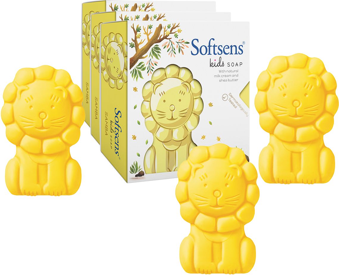 Samba the Lion Kids Soap | Gentle & Nourishing with Shea Butter & Milk Cream-image-27