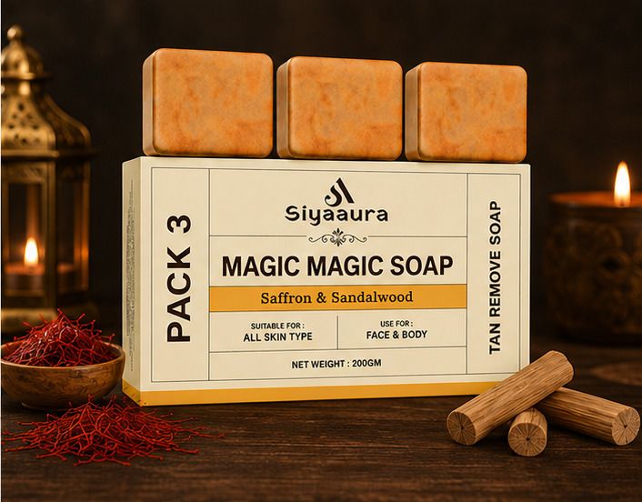 Magic Magic Daily Cleansing Face & Body Soap Pack of 3-image-47