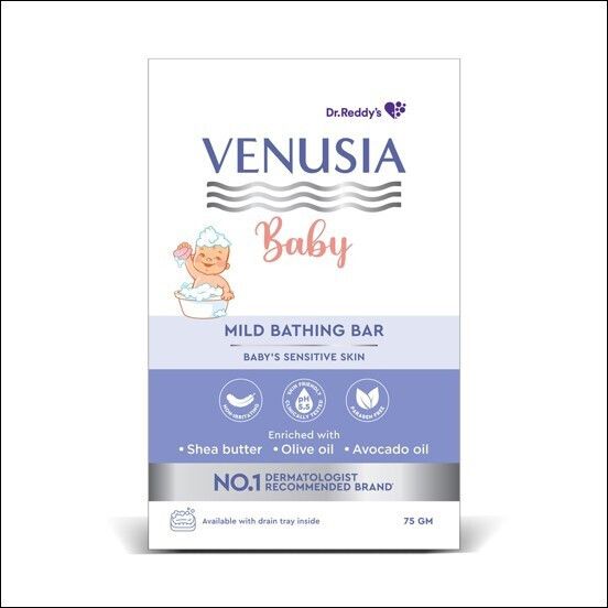 Baby Mild Bathing Bar | Enriched with Shea Butter, Olive Oil and Avocado Oil