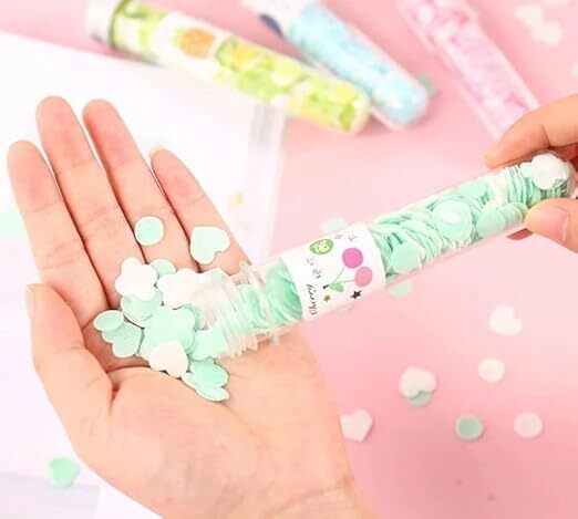 eclet Flower Design Tube Shape Paper Soap Bottle Soft Bath Travel Pack of 4-picture-25