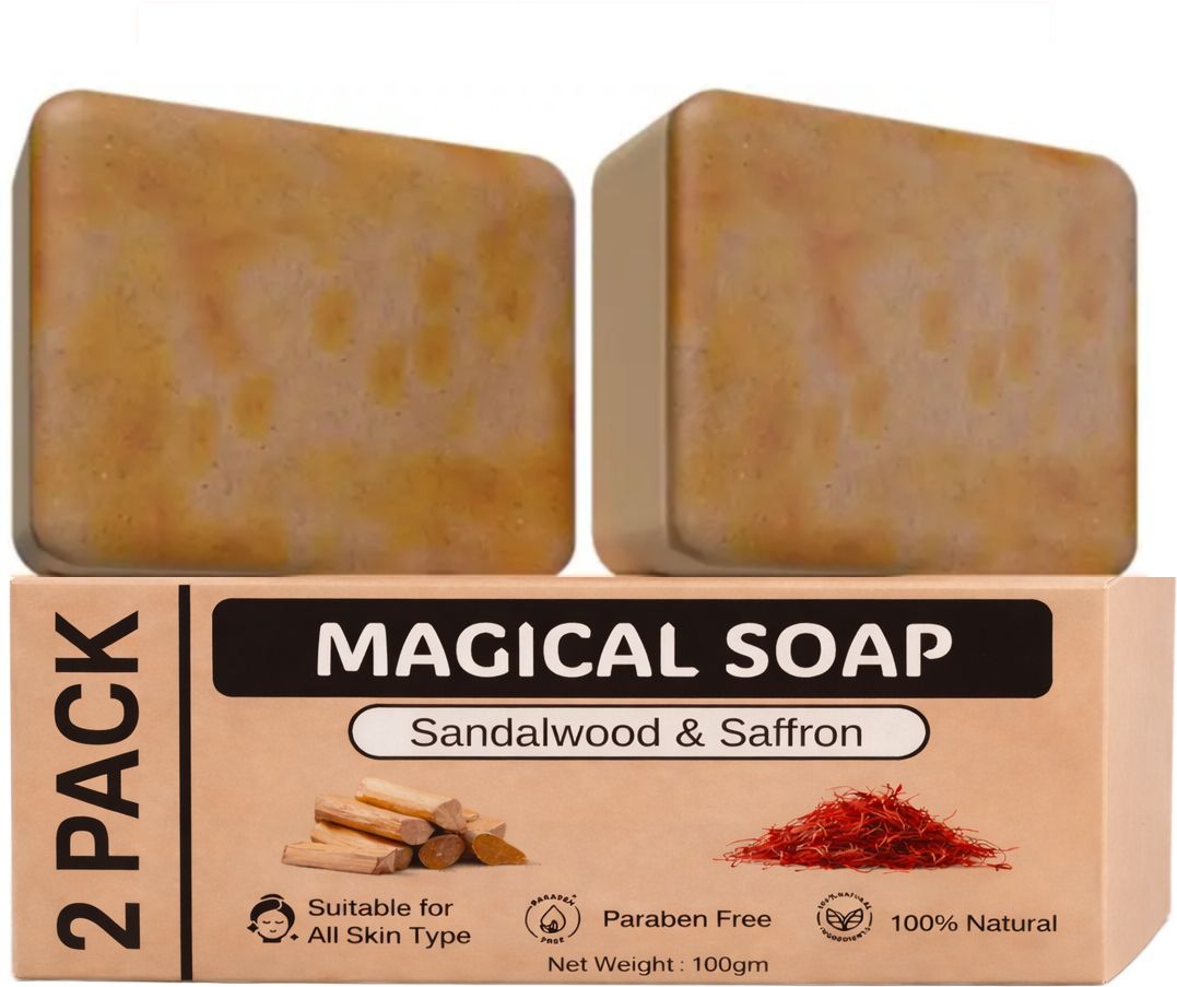 Premium magic soap for removing tan on skin and body