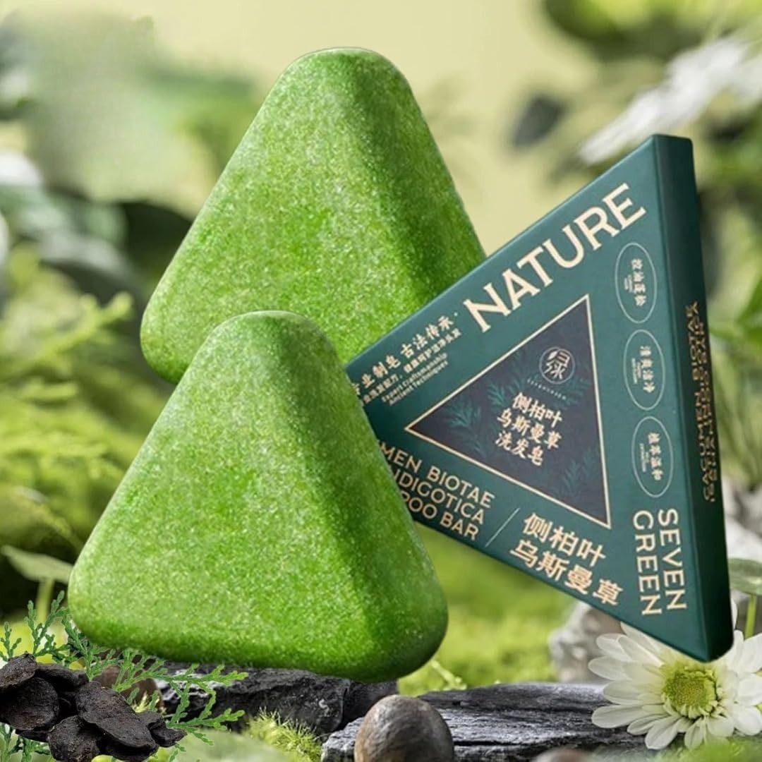 aenique Seven Green Soap Pack of 2-picture-4