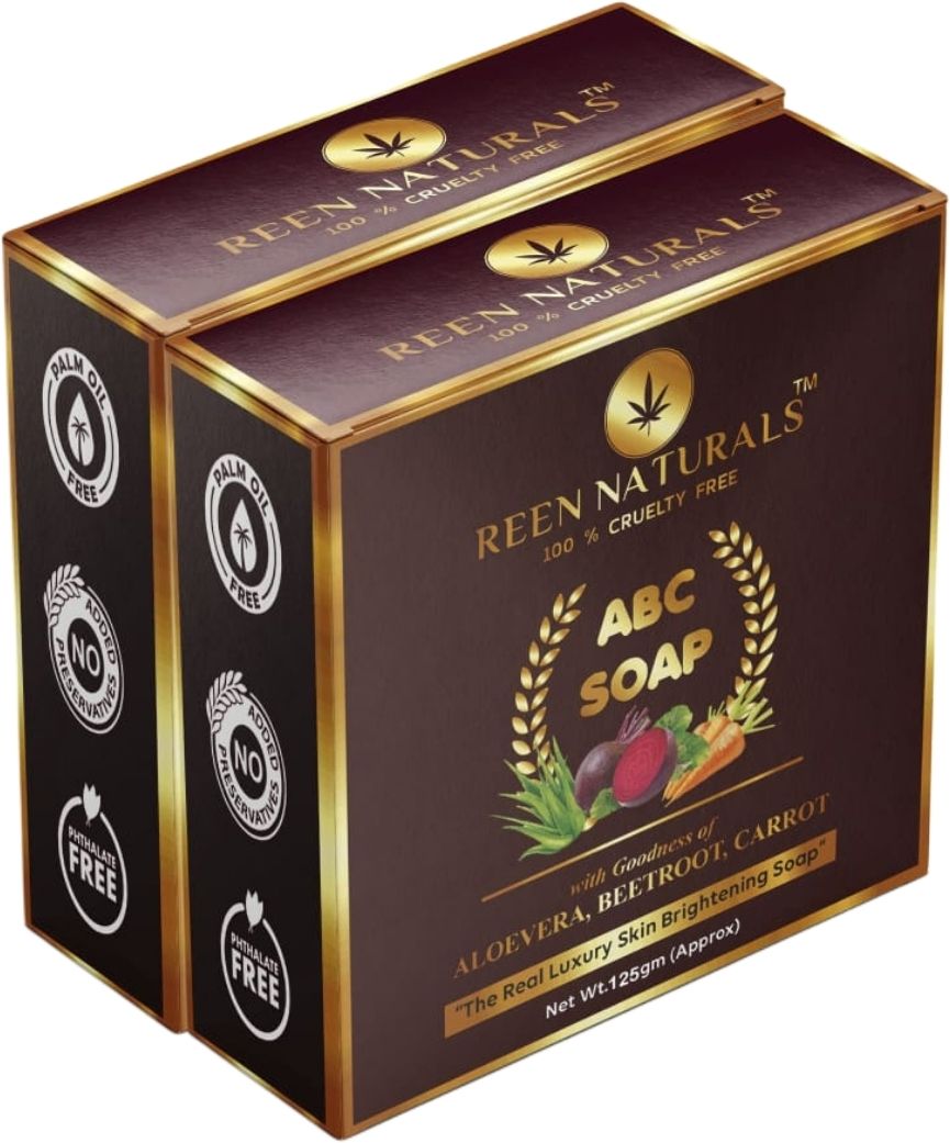 reen naturals PACK 2 - ABC SOAP | Luxury Soap Natural Extract of Aloe vera, Beetroot & Carrot-picture-10