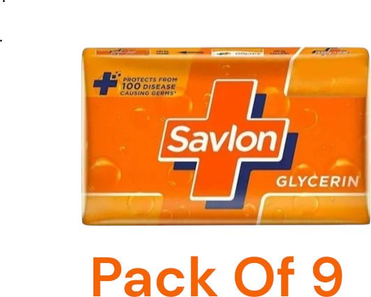 savlon Glycerin Soap Bar with Protection, 125g pack of 9-picture-29