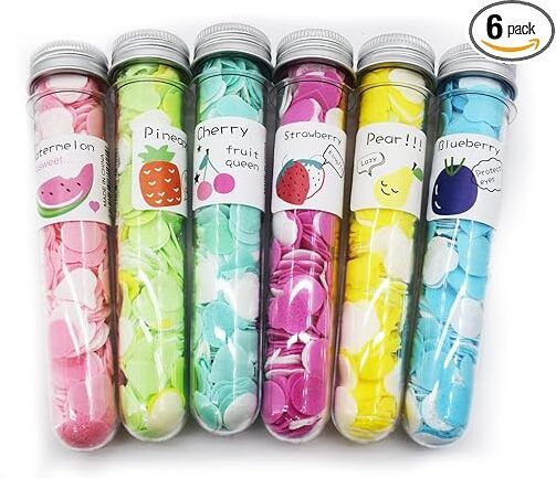 Pack of 6 Tube Paper Soap | Portable Hand Wash Sheets for Travel & Office Use-image-30