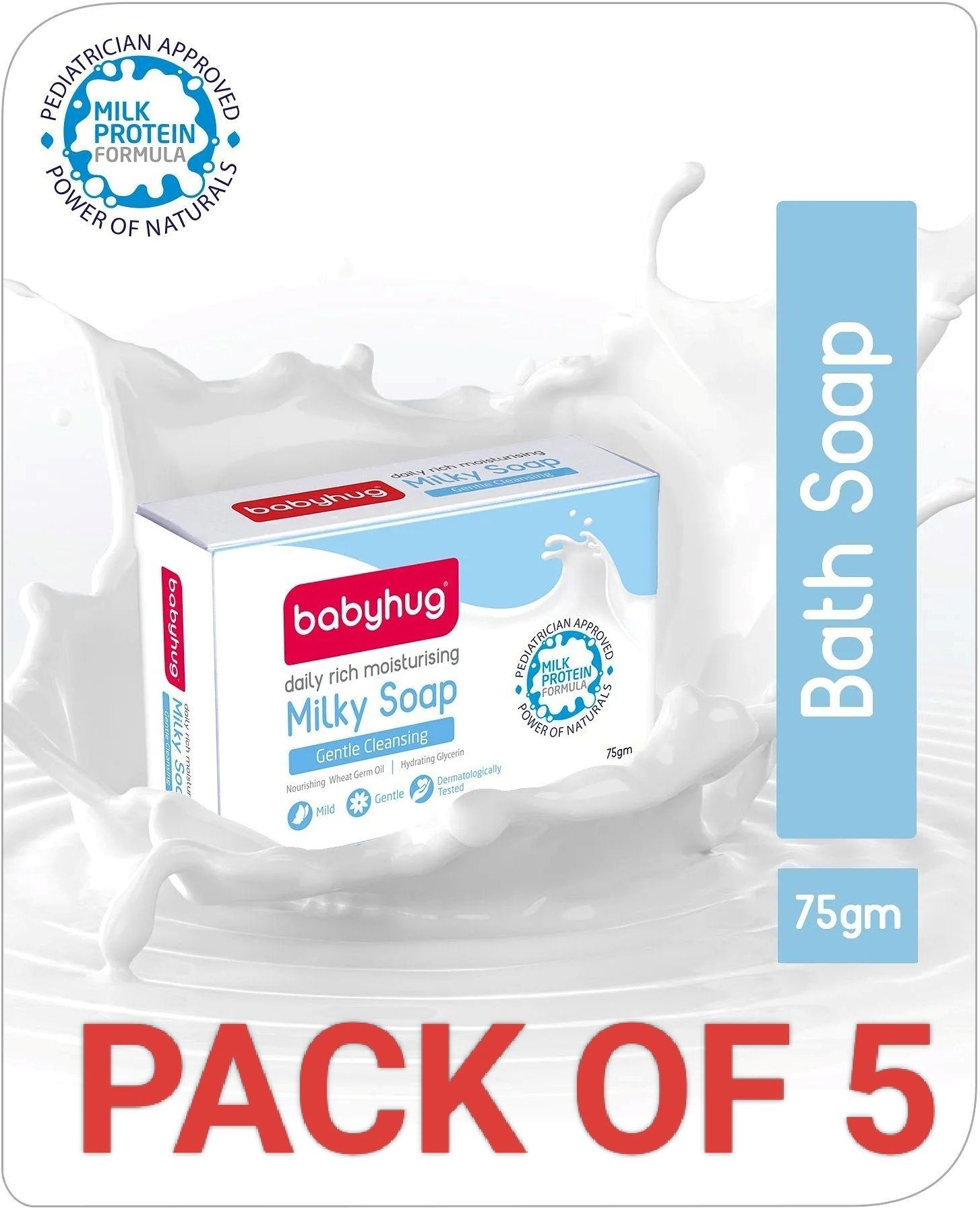 babyhug Baby Soap baby Body wash Soap of pack of 5-picture-22