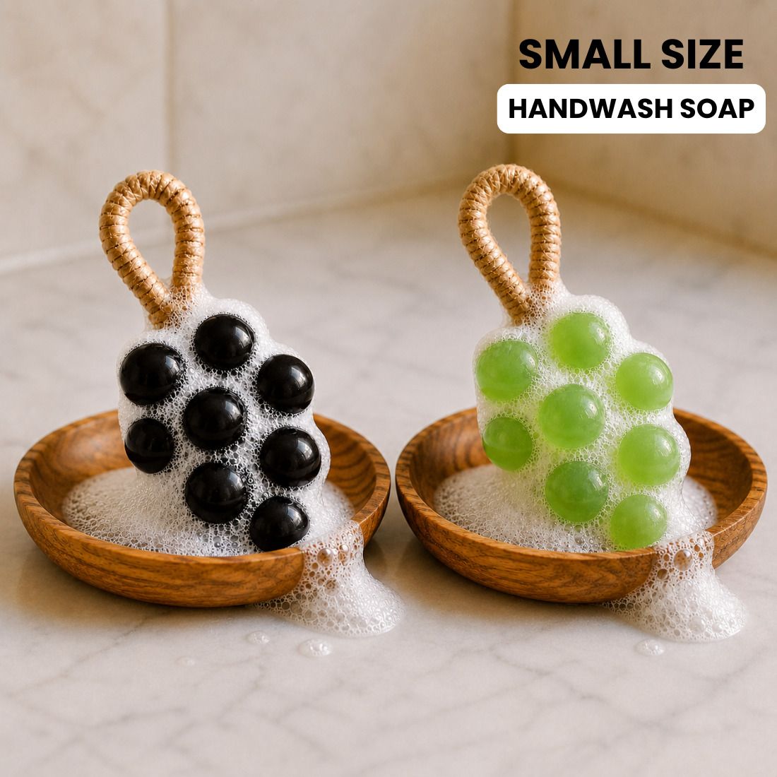 Black & Green Grape Hand Wash Soap Moisturizing Glycerin Bubble Bath Soap-image-1
