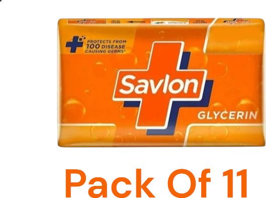 savlon Glycerin Soap Bar with Protection, 125g pack of 11-picture-25