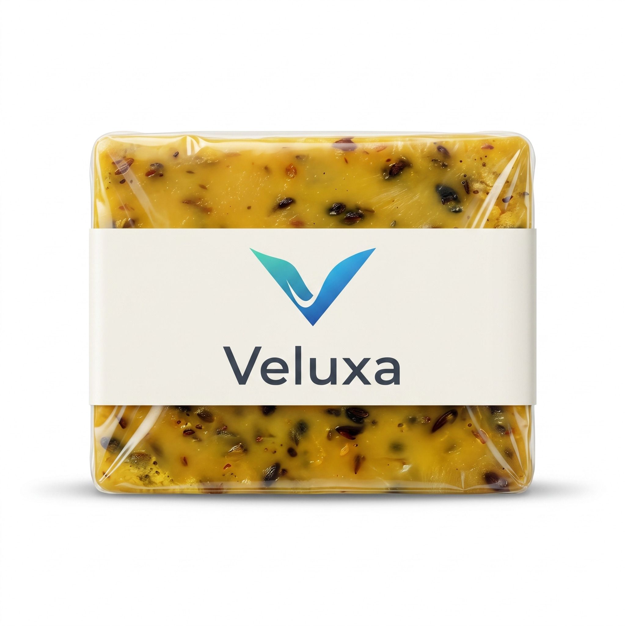 veluxa Herbal Soap with Turmeric & Seeds | Natural Handmade Bath Soap Bar-picture-11