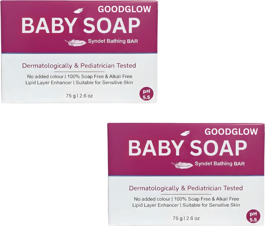 goodglow Sofibar, Baby Soap with Lipid Layer Enhancer - Pediatrician Tested Syndet Bar-picture-42