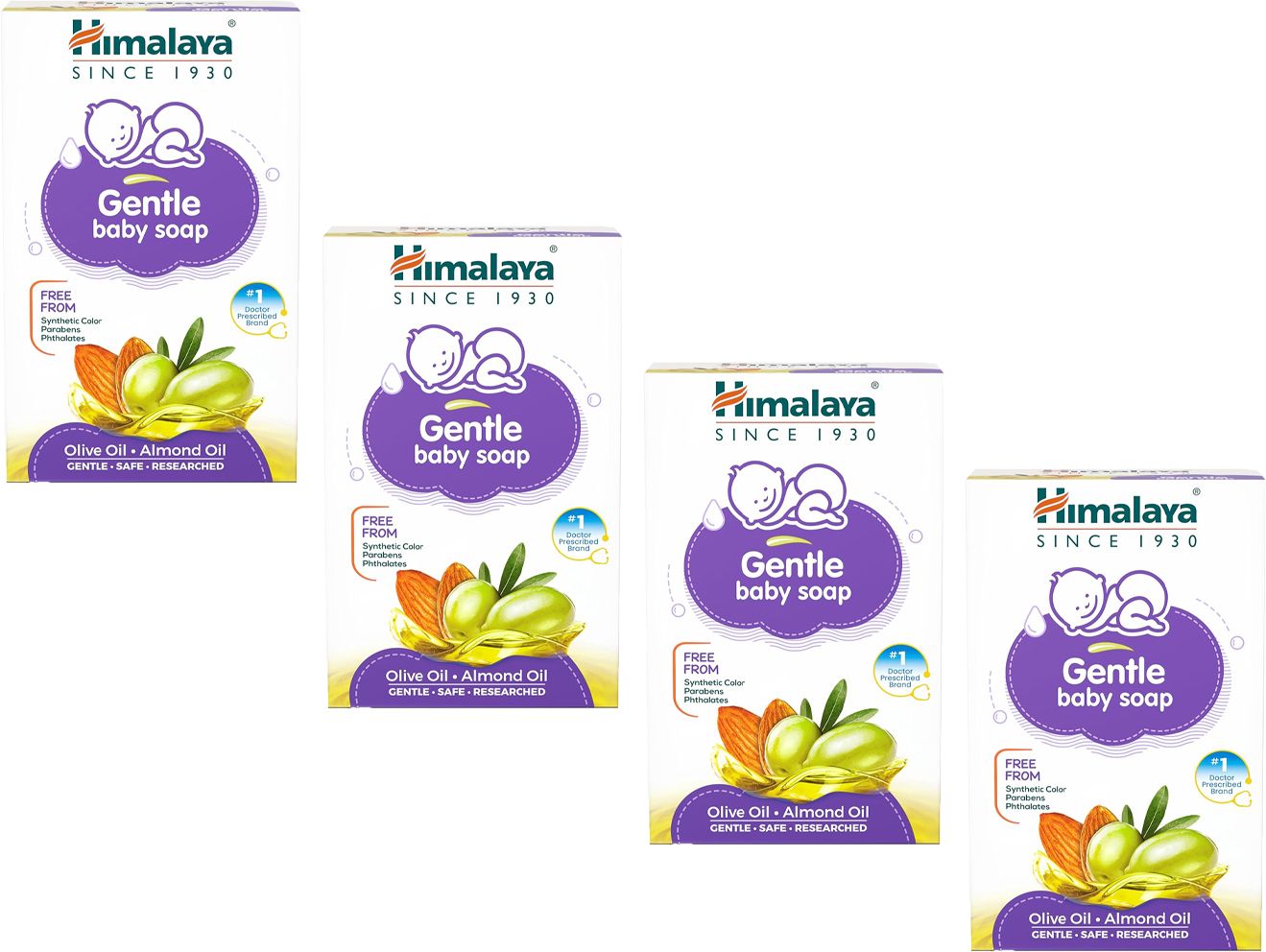 GENTLE BABY SOAP 125g ( Pack of 4 )-image-36