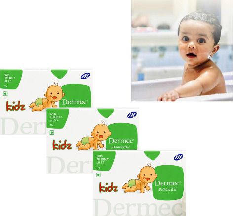 Kidz Moisturizing Soap 75g pack of 3-image-0