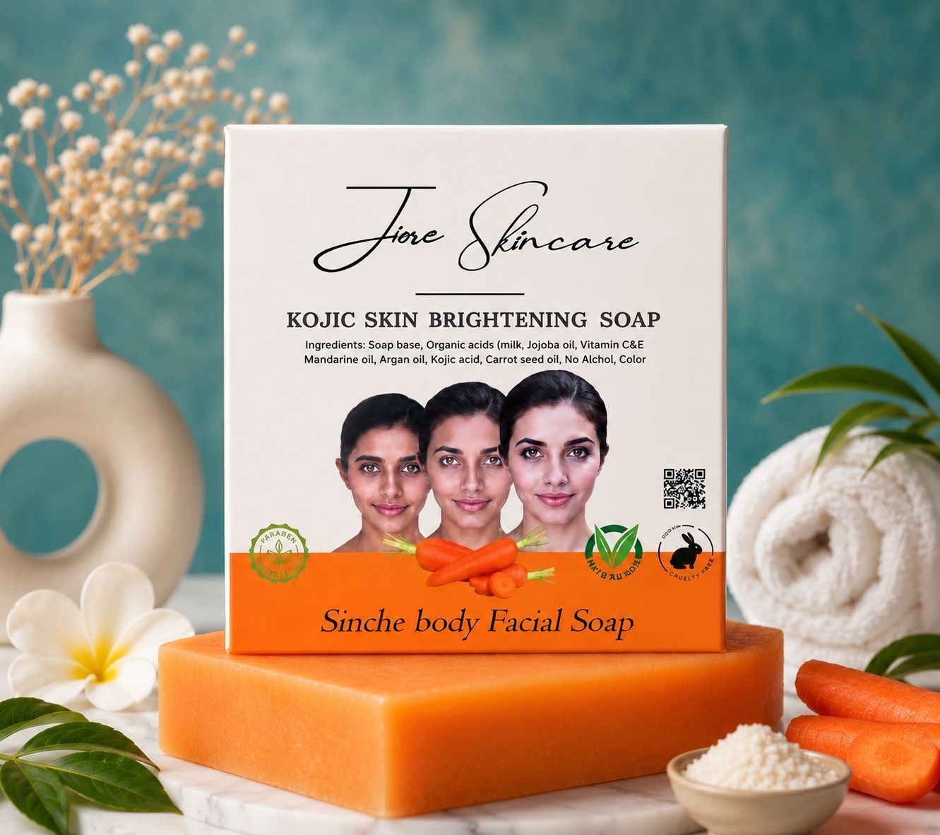 jiore skincare Kojic Acid Soap for Skin Brightening Therapy-picture-18