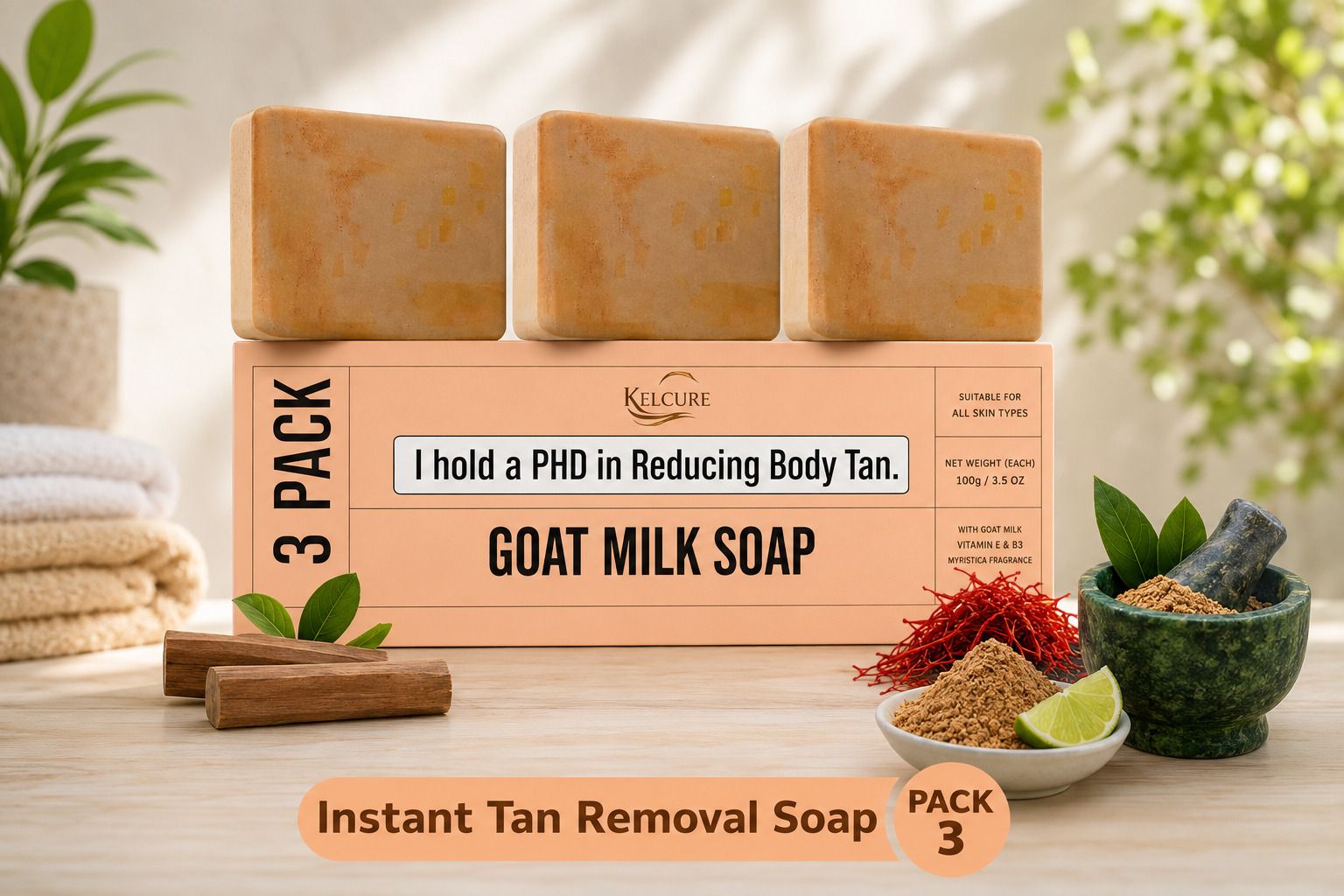 Tan Removal, Deep Cleansing & Natural Glow for Men & Women kel-image-44