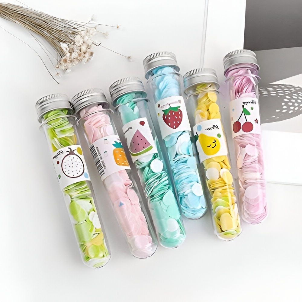 eclet 4-Pack Flower Petal Soap Flakes | Portable Travel Hand Wash Tubes-picture-43