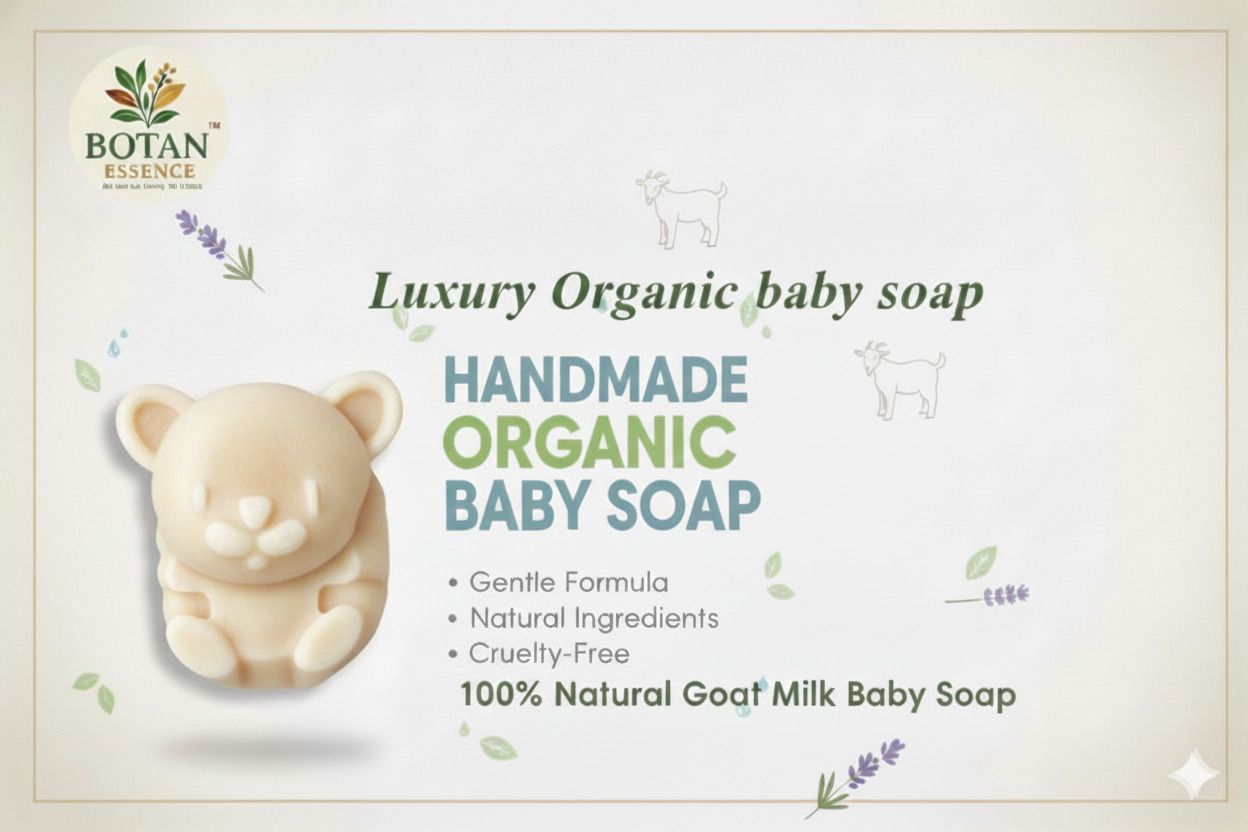 Baby Goat Milk Organic Baby Soap with Pure Goat Milk-image-6