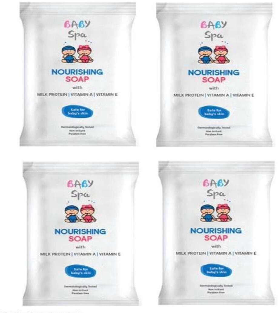 BABY SPA NOURISHING SOAP WITH MILKPROTEIN,VITAMIN A. 4X75G-image-46