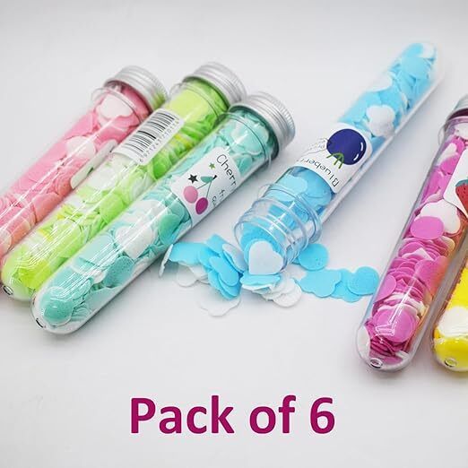 [Set of 6] Mini Paper Soap Tubes | Fruit-Flavored Travel Hygiene Sheets-image-45