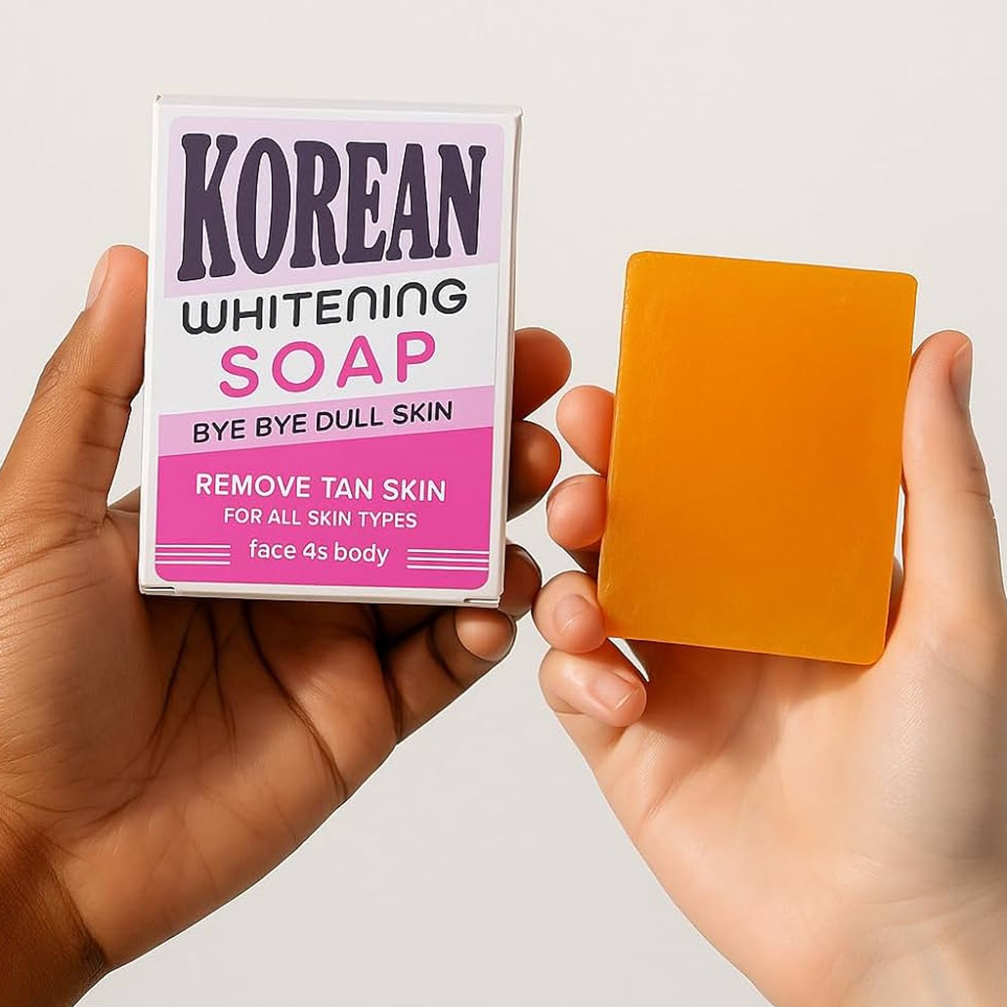 datardas Korean White Glow Soap – Face & Body Brightening with Kojic Acid & Vitamin C-picture-21