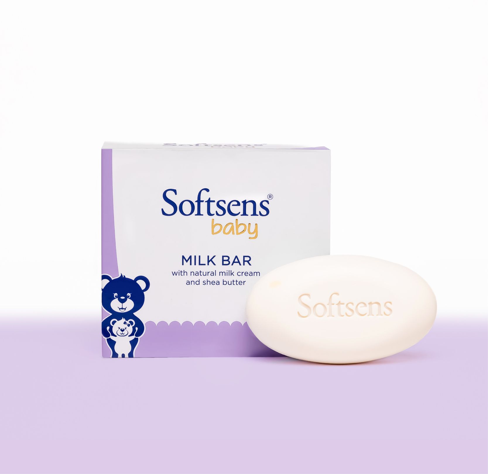 Moisturizing Milk Soap Bar Enriched with Natural Milk Cream & Shea Butter 100gx3