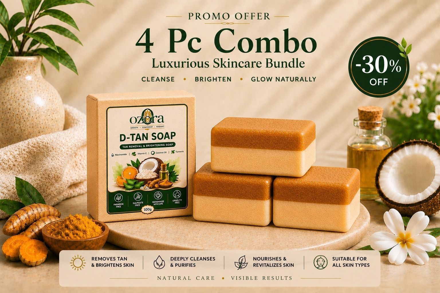 D-Tan Soap 100g | Tan Removal, Vitamin C-image-26