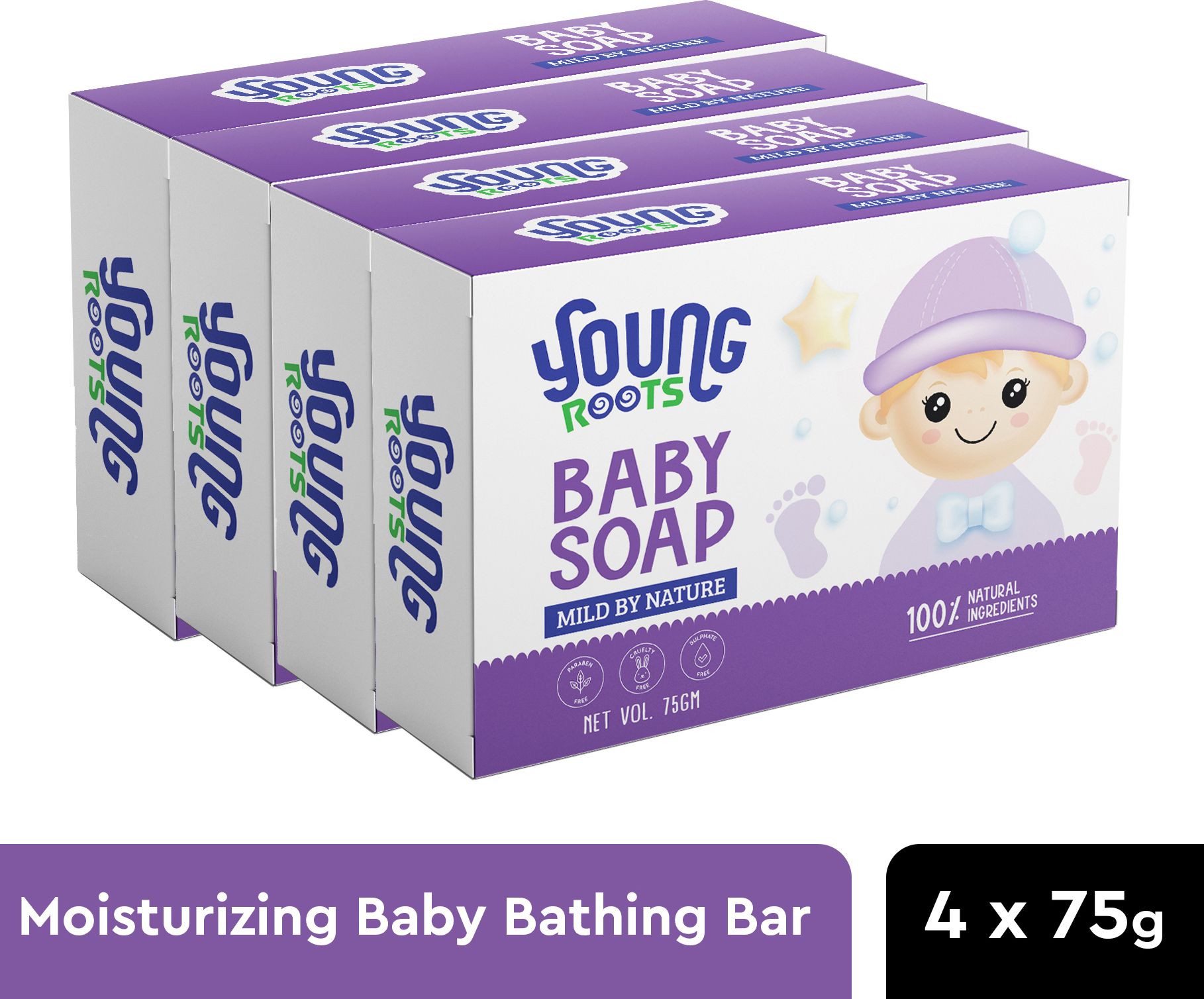 Nourishing Baby Bathing Moisturizing Soap Bar-image-39
