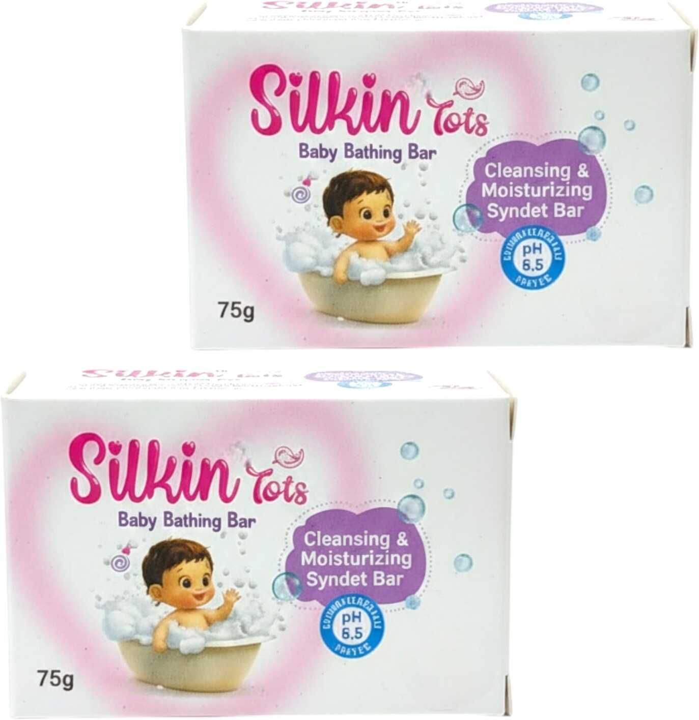SILKIN TOTS BABY BAR SOAP FOR SOFTEN SILKY SKIN PACK OF-image-48