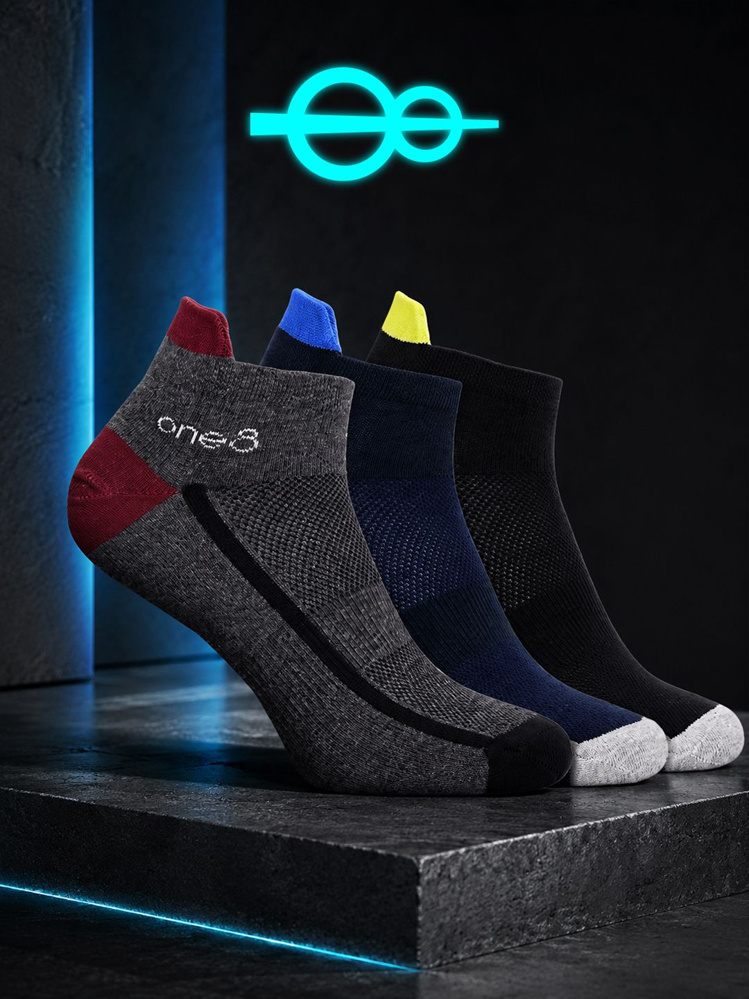 one8 Men Solid Low Cut-picture-19