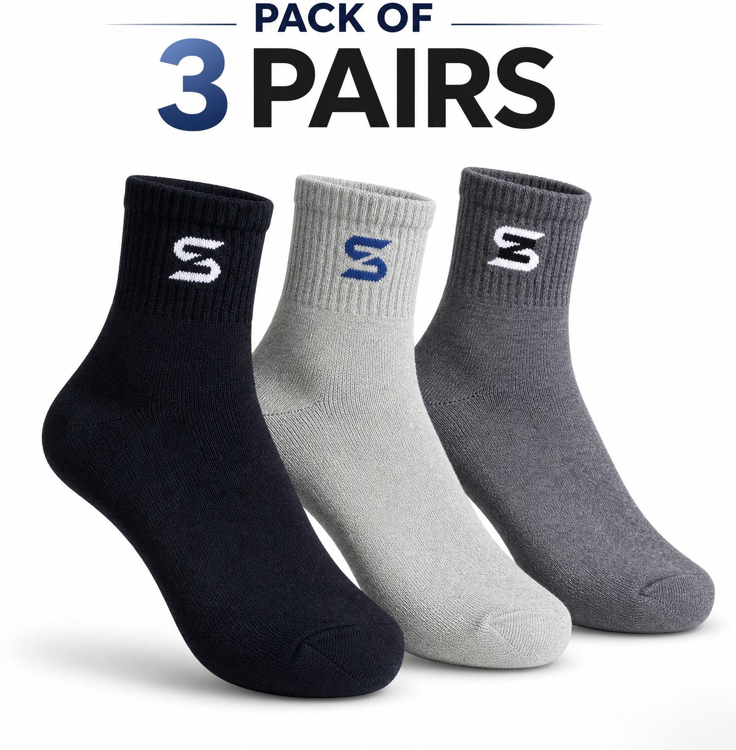 trendbharat Men Solid Mid-Calf/Crew-picture-24