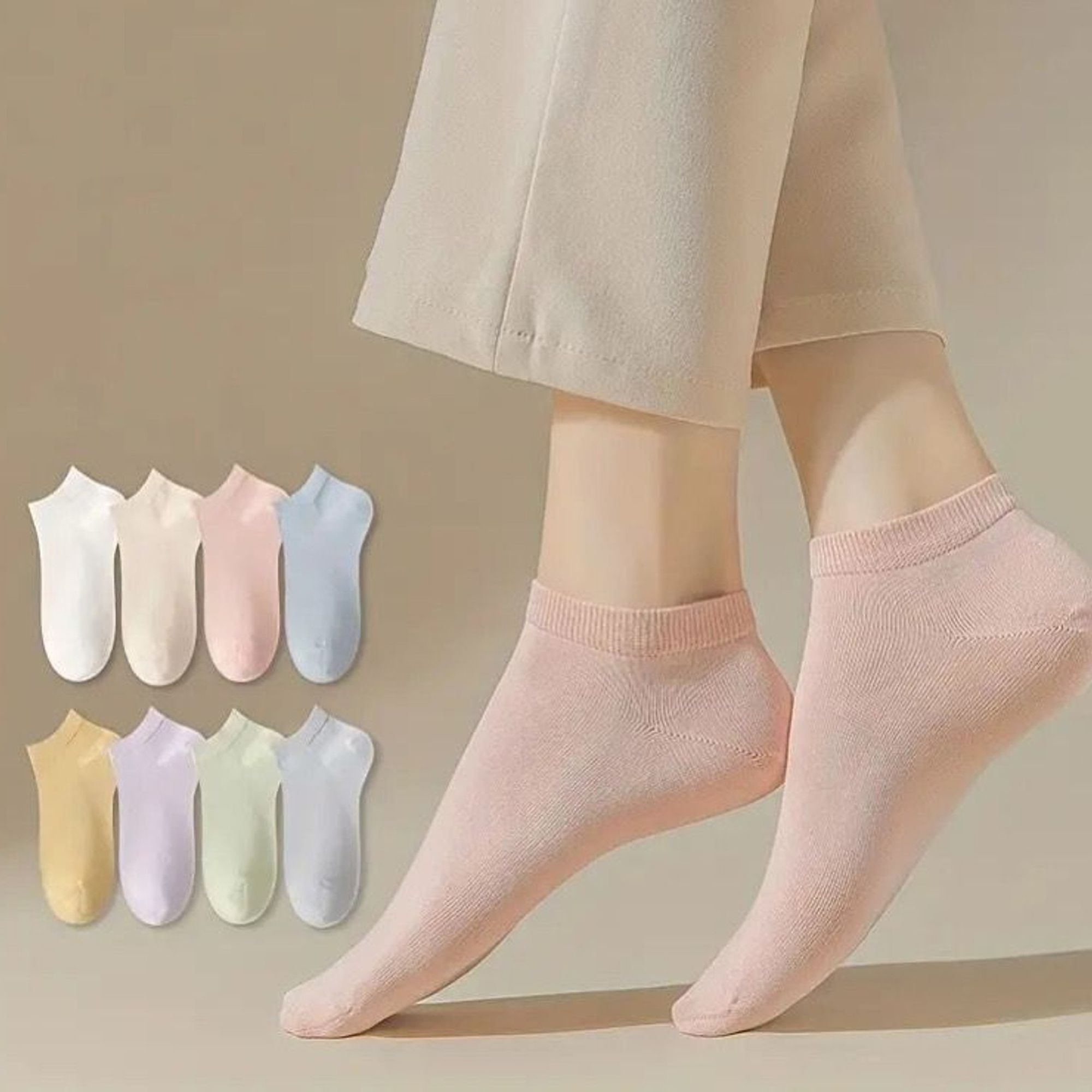 kalka hosiery Women Self Design Ankle Length-picture-20