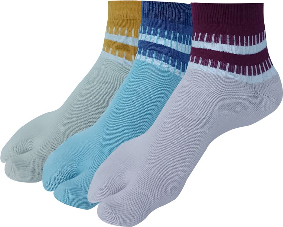 allen solly Women Striped Mid-Calf/Crew-picture-13